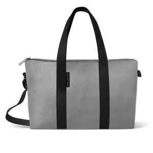 Issey Miyake Stylish Gray Tote Bag